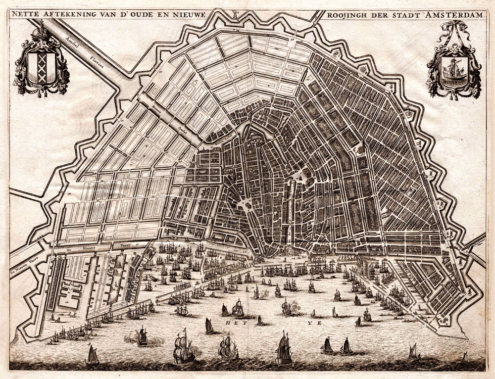 Amsterdam 1664 von Zesen